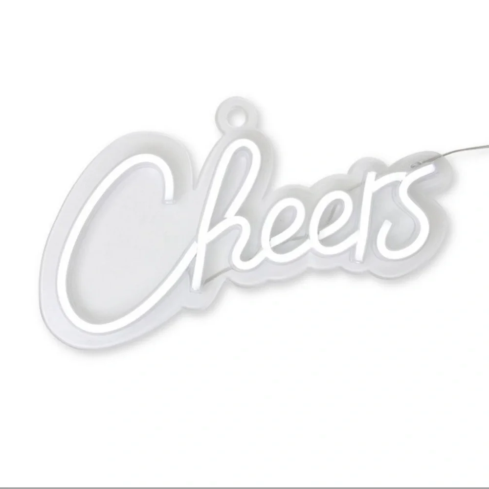 New! Target Bullseye Playground Cheers LED Faux Neon Light, indoor
